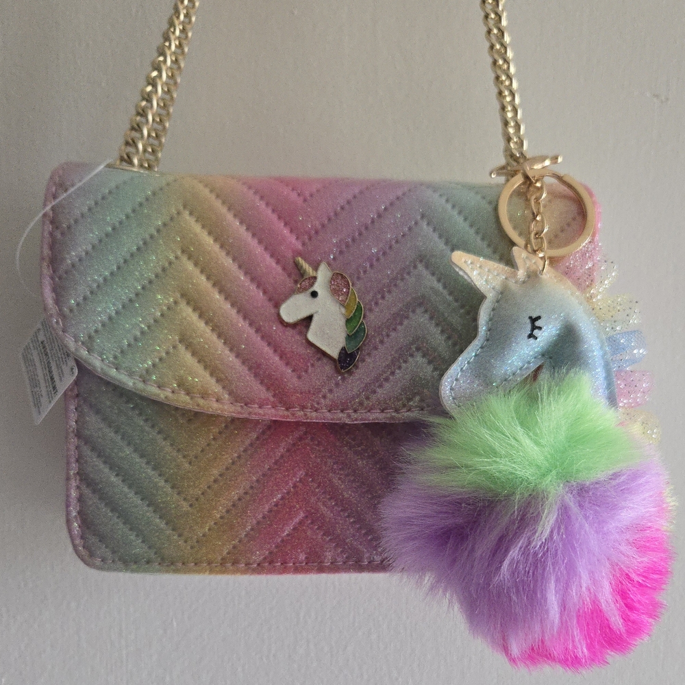 Unicorn 6pc BUNDLE🎉Buy PURSE get EXTRAS FREE🎁🎁🎁🎁🎁 NWT